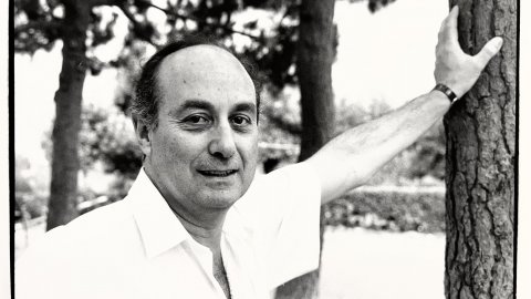 Francesc Frutos, dirigent del Partit Comunista d'Espanya (PCE) i d'Izquierda Unida (IU). Calella. 1993. Foto: Saül Gordillo (El Punt)