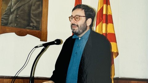 Narcís Serra, exvicepresident del govern espanyol i exalcalde socialista de Barcelona, en dos actes del PSC al Maresme. Foto: Saül Gordillo (Repòrter)