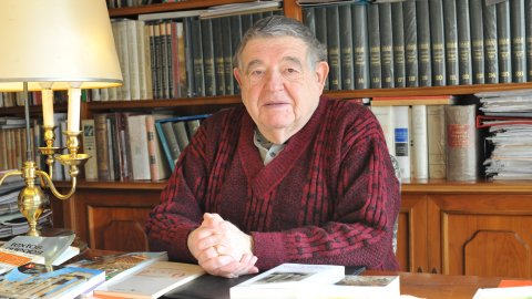 Joan Alberich i Mariné (Reus, 1944). Hel·lenista. Comptepartícip de l'Avui del 1976. Avui 50 anys. Barcelona. 20 de gener de 2025