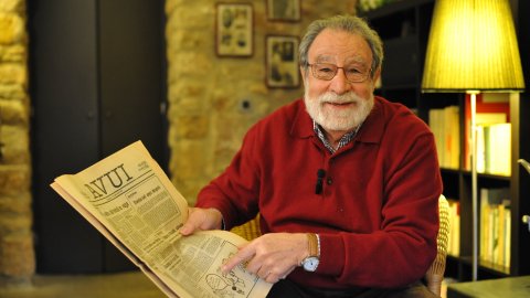Ramon Folch i Guillén. Biòleg. Socioecòleg. Comptepartícip de l'Avui. Avui 50 anys. Esponellà. 6 de febrer de 2025