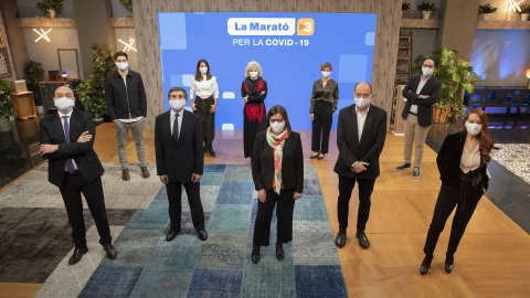 Presentació de La Marató 2020. 17 de desembre de 2020