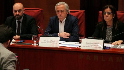 Comissió de control a la Corporació Catalana de Mitjans Audiovisuals (CCMA) al Parlament de Catalunya. 27 de gener de 2017