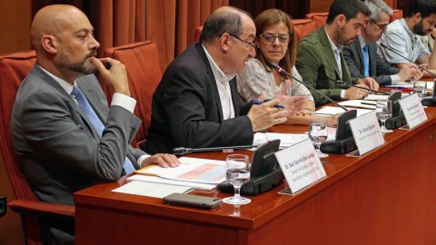 Comissió de control a la Corporació Catalana de Mitjans Audiovisuals (CCMA) al Parlament de Catalunya. 6 de juliol de 2018