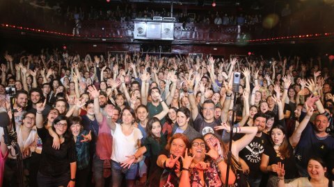 Desconcert d'iCat a la Sala Apolo de Barcelona.