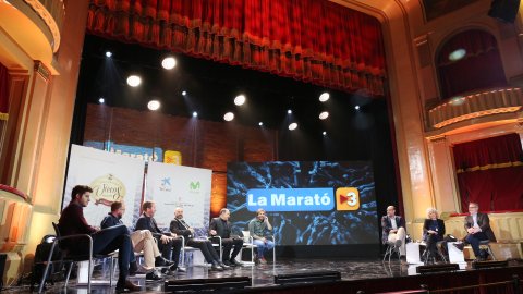 Presentació de La Marató 2019 al Casino l'Aliança del Poblenou. 12 de desembre de 2019