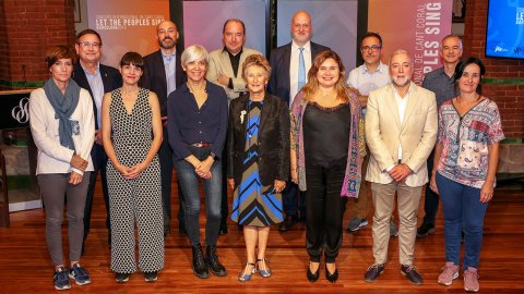 Catalunya Música organitza el concurs internacional de cors ‘Let the peoples sing 2019’ al Palau de la Música. 9 d’octubre de 2019