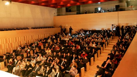 Premis Blocs Catalunya a l'Auditori de Girona. 10 d'octubre de 2008