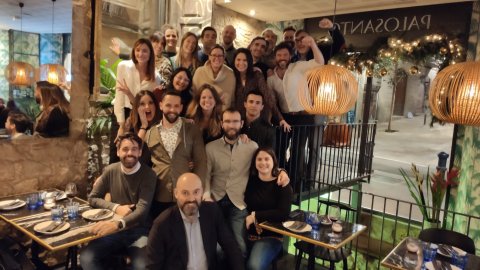 Sopar de Nadal del patronat de la Fundació .cat amb els treballadors. 11 de desembre de 2019