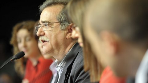 Presentació del Llibre d'estil de l'Agència Catalana de Notícies (ACN) al Col·legi de Periodistes de Catalunya. Barcelona. 28 de setembre de 2010. Foto: Mikel Laburu
