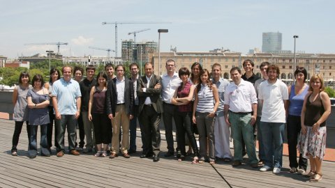 Equip de direcció i delegats temàtics i territorials de l'Agència Catalana de Notícies (ACN). Barcelona. Juliol 2009. Foto: Albert Salamé (ACN)