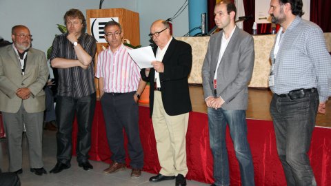 Acord dels presidents de les associacions de premsa dels Països Catalans per al procés de federació. 5a Convenció de la Premsa Comarcal, a Les Borges Blanques. L’Associació de Publicacions Periòdiques en Català (APPEC); l’Associació de Premsa Forana, de Mallorca; l’Associació de Publicacions Periòdiques Valencianes i l’Associació Catalana de la Premsa Comarcal i Local (ACPC), amb l’adhesió de Coneqtia i Escacc, fan pública la seva voluntat de federar-se i treballar junts. 29 de maig de 2010