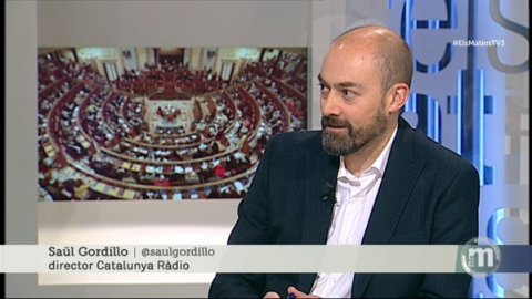 Entrevista de Lídia Heredia a Saül Gordillo, nou director de Catalunya Ràdio, a Els matins de TV3. 14 de gener de 2016