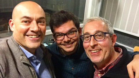 Entrevista al director de Catalunya Ràdio, Saül Gordillo, sobre ràdio i xarxes socials amb el professor de ràdio de la Universitat Pompeu Fabra Jaume Piqué per a l'Observatori de la Producció Audiovisual. 22 de novembre de 2016