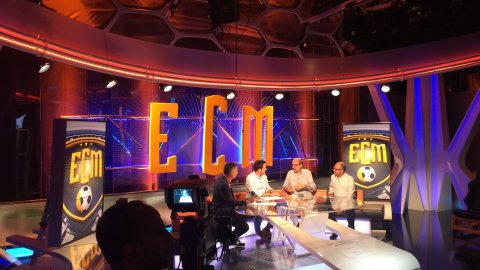 El club de la mitjanit, amb Francesc Garriga, a Catalunya Ràdio i Esport3. Plató de Televisió de Catalunya. 14 de setembre de 2016