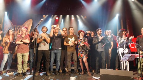 Festa dels 10 anys d'iCat a la Sala Apolo de Barcelona. 28 d'abril de 2016 