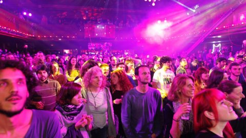 Festa dels 10 anys d'iCat a la Sala Apolo de Barcelona. 28 d'abril de 2016 