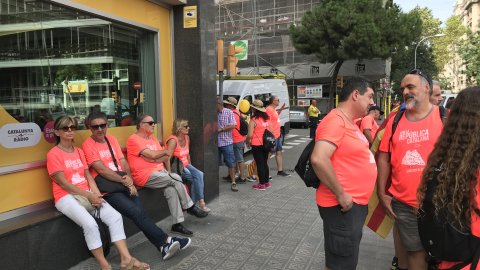 Programa especial de Catalunya Ràdio per la Diada Nacional de Catalunya a la Diagonal de Barcelona. 11 de setembre de 2018
