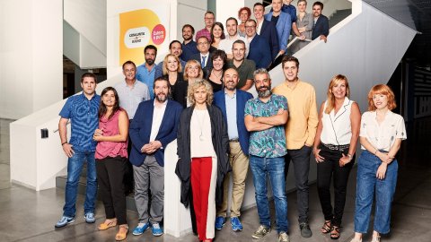 Presentació de la temporada 2018-19 de Catalunya Ràdio al Disseny Hub Barcelona. 31 d'agost de 2018 