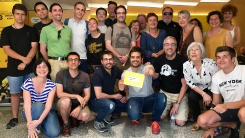 Jornada de portes obertes pels 35 anys de la primera emissió de Catalunya Ràdio. Barcelona. 21 de juny de 2018