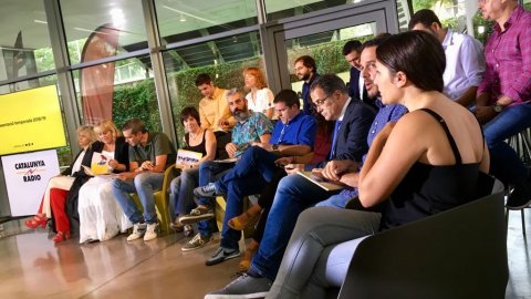 Presentació de la temporada 2018-19 de Catalunya Ràdio al Disseny Hub Barcelona. 31 d'agost de 2018 
