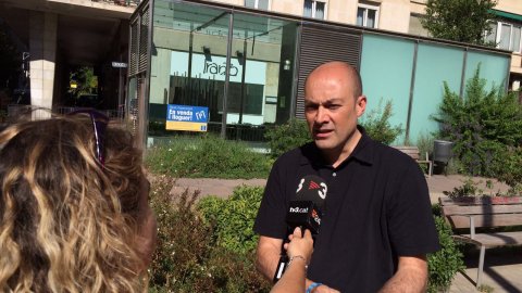 Declaracions del director de Catalunya Ràdio, Saül Gordillo, a TV3 sobre la temporada d'estiu de l'emissora. Barcelona. 15 de juliol de 2016