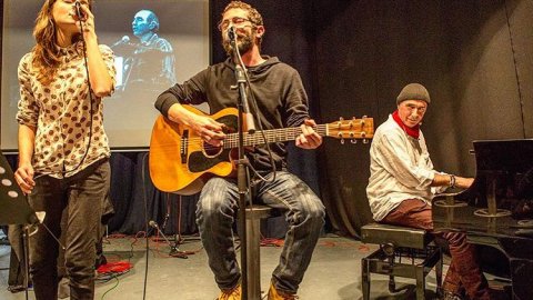 Programa especial d''El matí de Catalunya Ràdio' amb motiu dels 50 anys del primer concert de Lluís Llach a Terrassa. 21 de març de 2017