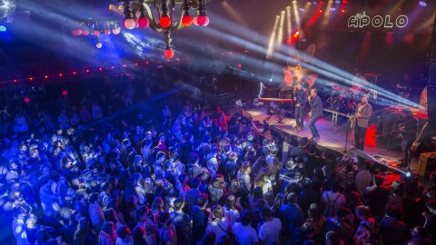 Desconcert d'iCat, amb la celebració per l'anunci del retorn de les emissions a l'FM. Sala Apolo. Barcelona. 8 de maig de 2017