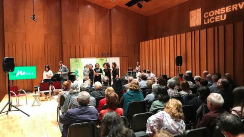Aniversari 30 anys de Catalunya Música. Programa especial 'Assaig general' en directe des de l'Auditori del Conservatori Superior de Música del Liceu. Barcelona. 10 de maig de 2017