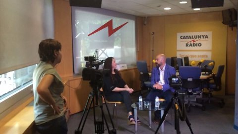 Entrevista de la revista Esguard al director de Catalunya Ràdio, Saül Gordillo. Barcelona. 24 de maig de 2017