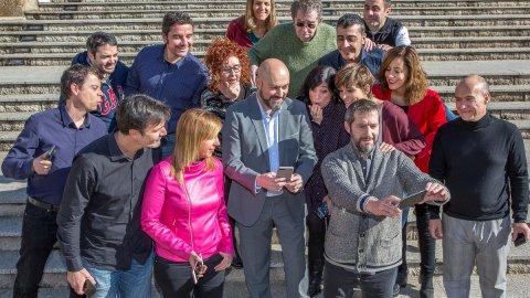Presentació de la graella digital de Catalunya Ràdio +CatRàdio. Barcelona. 9 de febrer de 2018