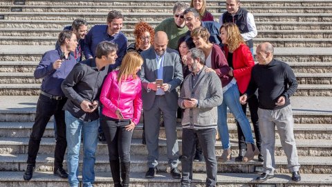 Presentació de la graella digital de Catalunya Ràdio +CatRàdio. Barcelona. 9 de febrer de 2018