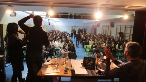'APM?' a l'Escola Mare de Déu de la Salut de Sabadell pel Dia Mundial de la Ràdio a Catalunya Ràdio. Sabadell. 13 de febrer de 2018