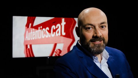 Entrevista del programa Autèntics.cat de Xantal Llavina d'El Punt Avui TV al director de Catalunya Ràdio i dels Mitjans Digitals de la Corporació Catalana de Mitjans Audiovisuals (CCMA). Girona. 24 de maig de 2018