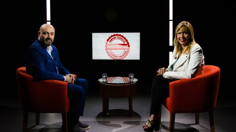 Entrevista del programa Autèntics.cat de Xantal Llavina d'El Punt Avui TV al director de Catalunya Ràdio i dels Mitjans Digitals de la Corporació Catalana de Mitjans Audiovisuals (CCMA). Girona. 24 de maig de 2018