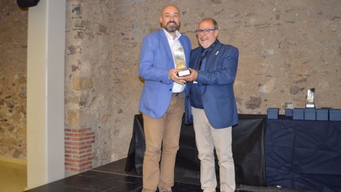 Premi Premsa Comarcal 2018 pel suport als mitjans de proximitat del país impresos i digitals, durant l’onzena Convenció de la Premsa Comarcal. 26 de maig de 2018