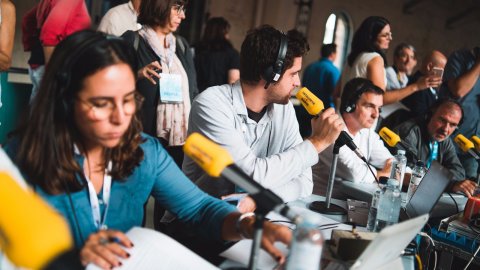 Programa especial d'El suplement de Catalunya Ràdio, amb Especial Concurs de Castells, des de la Tarraco Arena Plaça de Tarragona, conduït per Roger Escapa. 7 d'octubre de 2018 