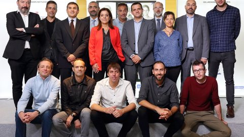 Presentació de la campanya publicitària de La Marató de TV3 i Catalunya Ràdio. Sant Joan Despí. 17 d'octubre de 2018
