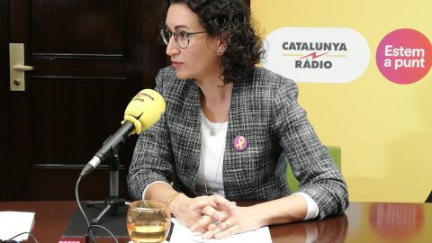 'El matí de Catalunya Ràdio' entrevista la secretària general d'ERC a l'exili, Marta Rovira Ginebra. 9 de novembre de 2018