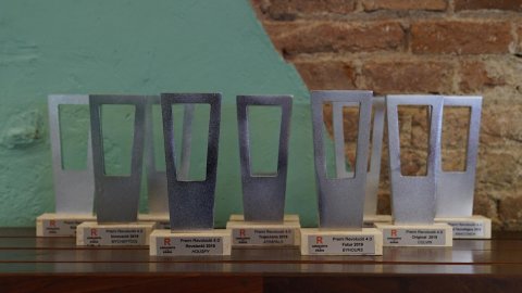El director de Catalunya Ràdio, Saül Gordillo, assisteix a l'entrega dels Premis Revolució 4.0 de Catalunya Ràdio a l'Antiga Fàbrica Damm. Barcelona. 10 d'abril de 2019