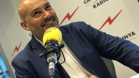 Entrevista al director de Catalunya Ràdio, Saül Gordillo, a 'El matí de Catalunya Ràdio' amb motiu de la presentació de la temporada 2019-2020 de l'emissora. Barcelona. 29 d'agost de 2019