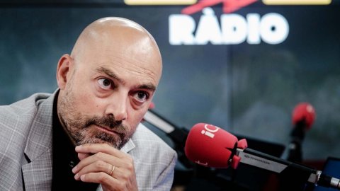 Entrevista de Nació Digital al director de Catalunya Ràdio i dels Mitjans Digitals de la Corporació Catalana de Mitjans Audiovisuals (CCMA), Saül Gordillo, al nou estudi 2 de Catalunya Ràdio, l'estudi d'iCat. Barcelona. 4 de setembre de 2019
