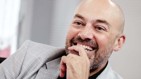 Entrevista de Nació Digital al director de Catalunya Ràdio i dels Mitjans Digitals de la Corporació Catalana de Mitjans Audiovisuals (CCMA), Saül Gordillo, al nou estudi 2 de Catalunya Ràdio, l'estudi d'iCat. Barcelona. 4 de setembre de 2019