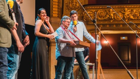 Programa especial d'El suplement de Catalunya Ràdio, amb Roger Escapa, que omple el Gran Teatre del Liceu amb 1.600 oients. Barcelona. 15 de juny de 2019 