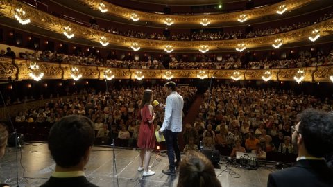 Programa especial d'El suplement de Catalunya Ràdio, amb Roger Escapa, que omple el Gran Teatre del Liceu amb 1.600 oients. Barcelona. 15 de juny de 2019 