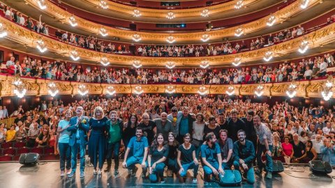 Programa especial d'El suplement de Catalunya Ràdio, amb Roger Escapa, que omple el Gran Teatre del Liceu amb 1.600 oients. Barcelona. 15 de juny de 2019 