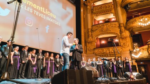 Programa especial d'El suplement de Catalunya Ràdio, amb Roger Escapa, que omple el Gran Teatre del Liceu amb 1.600 oients. Barcelona. 15 de juny de 2019 