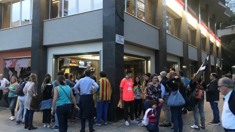 Programa especial Catalunya nit amb motiu de la sentència del Tribunal Suprem als líders del procés per l'1-O. Barcelona. 18 d'octubre de 2019