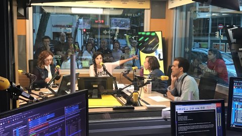 Programa especial Catalunya nit amb motiu de la sentència del Tribunal Suprem als líders del procés per l'1-O. Barcelona. 18 d'octubre de 2019