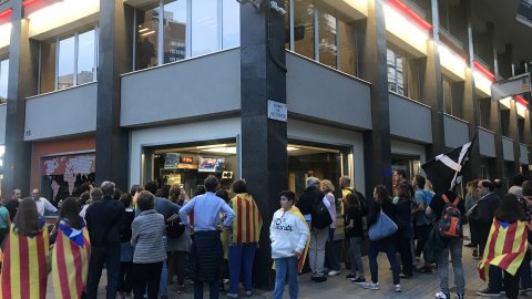 Programa especial Catalunya nit amb motiu de la sentència del Tribunal Suprem als líders del procés per l'1-O. Barcelona. 18 d'octubre de 2019