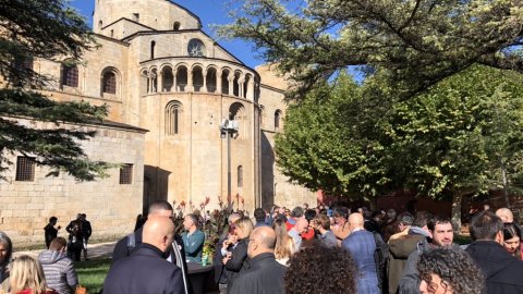 El director de Catalunya Ràdio, Saül Gordillo, assisteix al Primer Congrés Interpirinenc de Mitjans de Proximitat organitzat per l'Associació Mitjans d'Informació i Comunicació (AMIC) a La Seu d'Urgell. 24 d'octubre de 2019